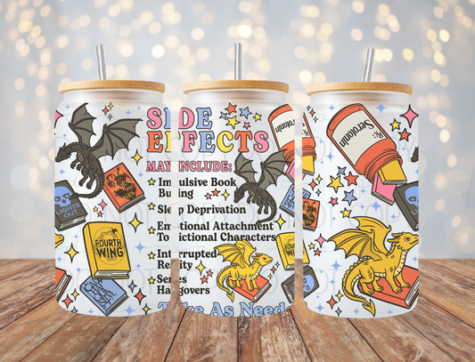 Book Side Effects 16 Oz Wrap