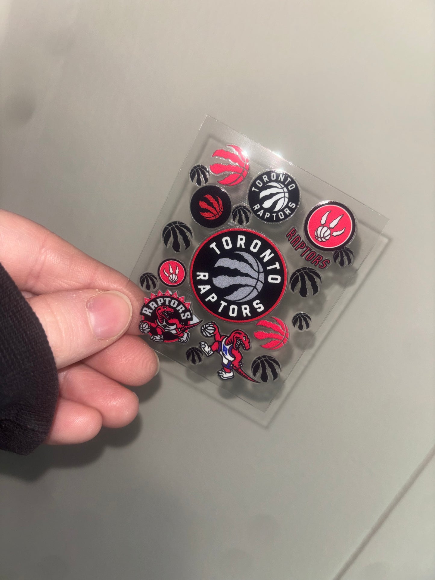 Toronto Basketball Spray Decal
