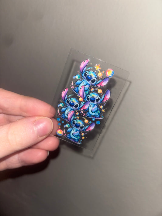 Blue Dog (2) Keychain Wrap