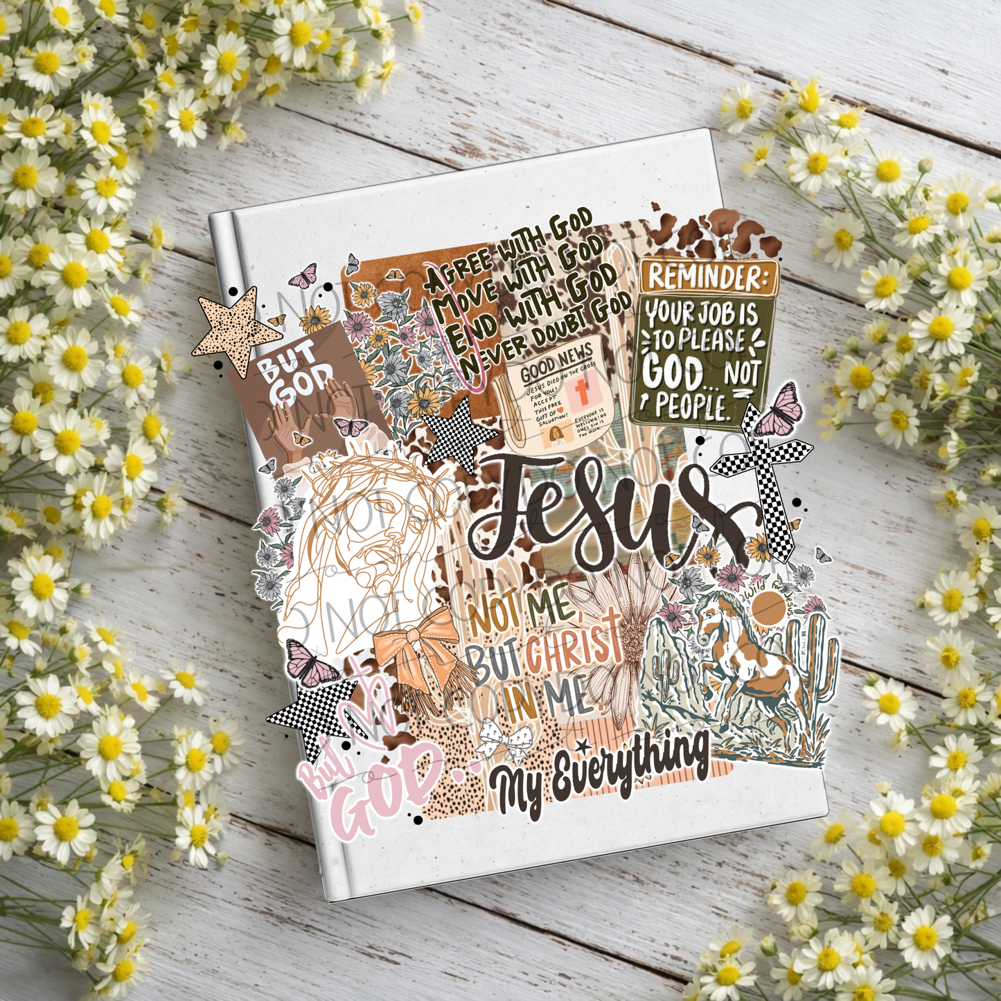 Faith Notebook Decal