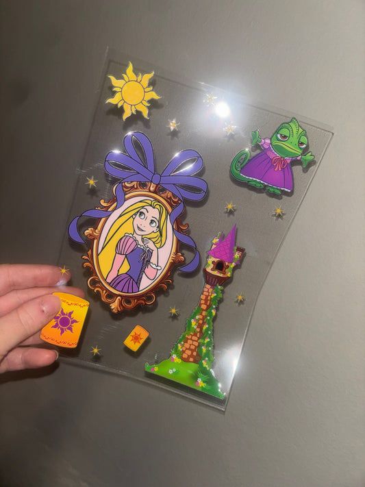 Hair Princess Notebook Decal