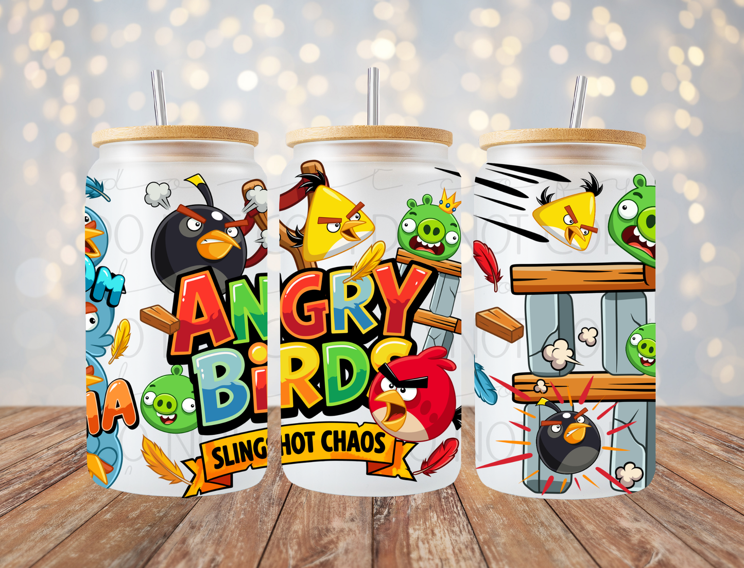 Bird Game 16 Oz Wrap