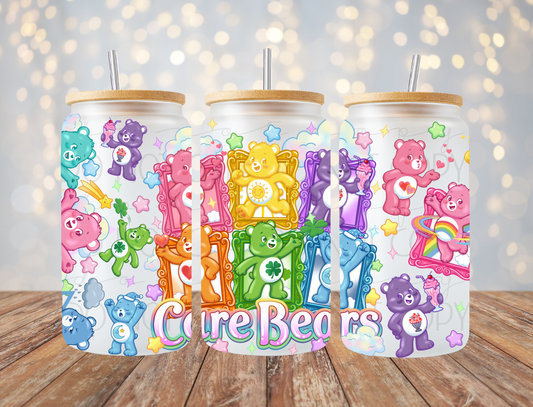 Colorful Bears 16 Oz Wrap