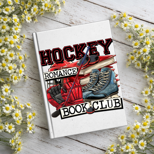 Hockey Romance Book Club Notebook Decal