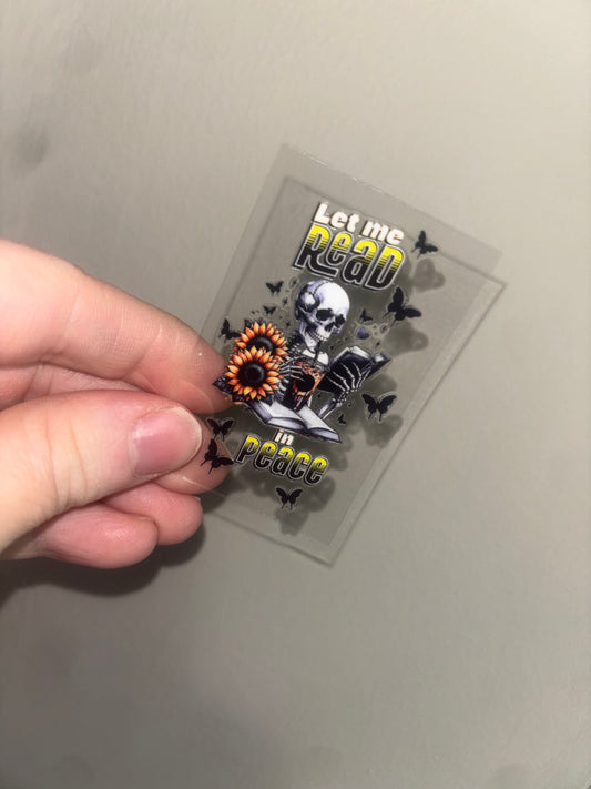 Let Me Read Keychain Wrap