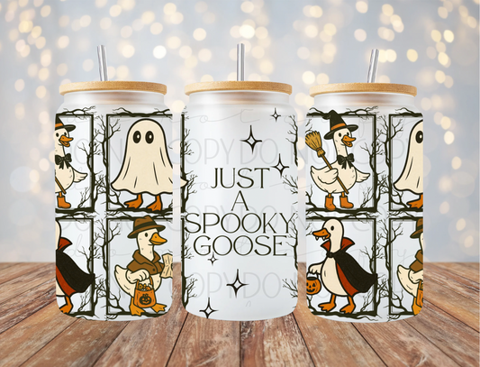 Just A Spooky Goose 16 Oz Wrap
