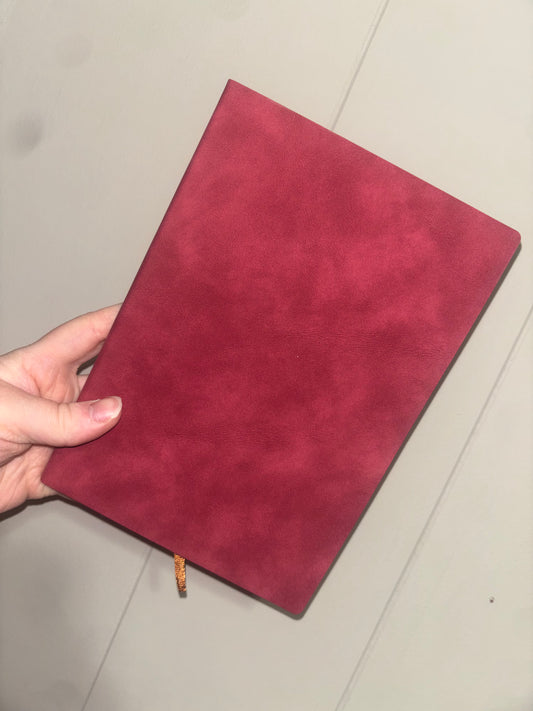 Maroon A5 Notebook