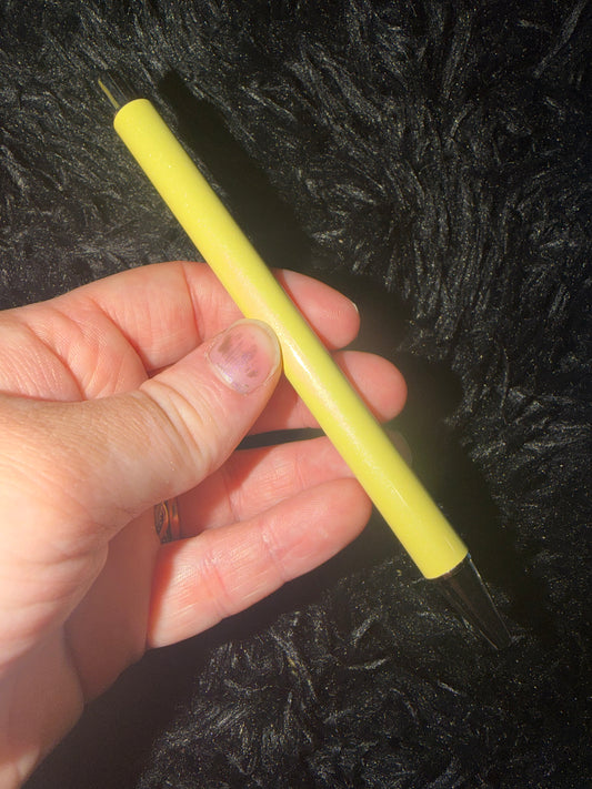 Yellow Shimmer Pen