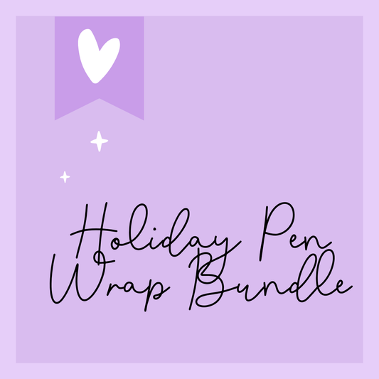 Holiday Pen Wrap Bundles