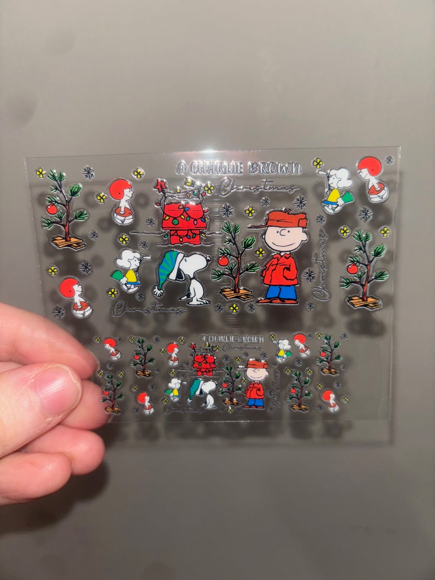 Brown Christmas Mini Wrap