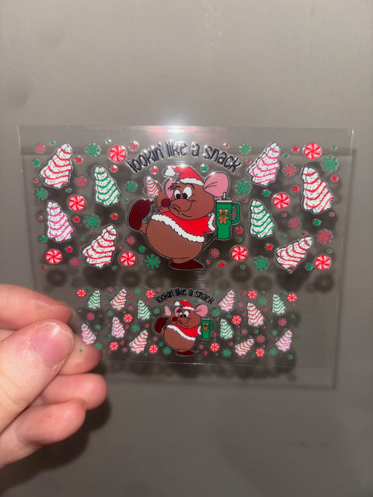 Mouse Christmas Mini Wrap
