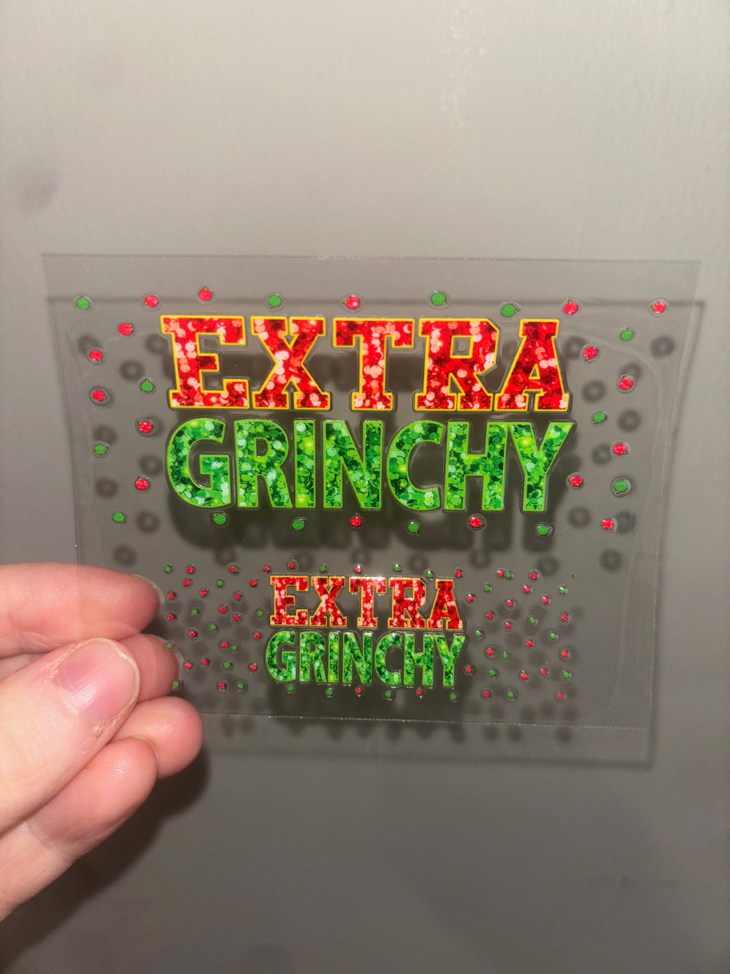 Green Guy Christmas Mini Wrap 3