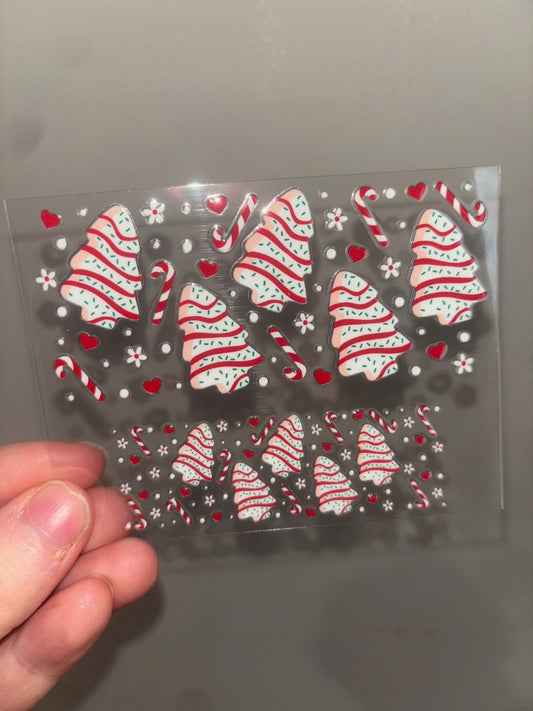 Tree Snack Christmas Mini Wrap
