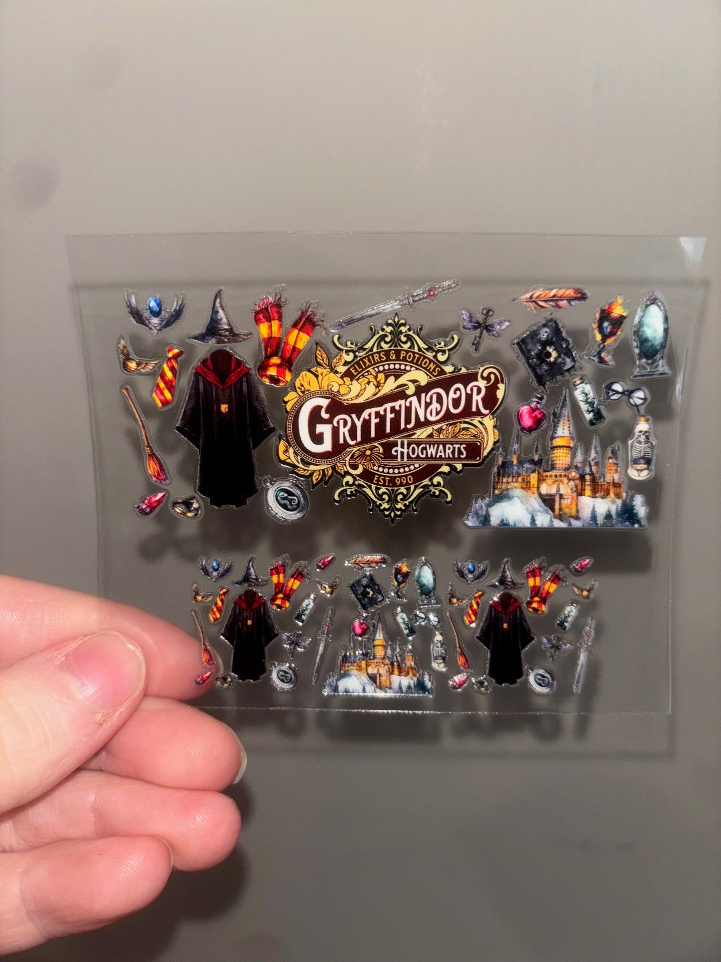 Red Wizard House Mini Wrap