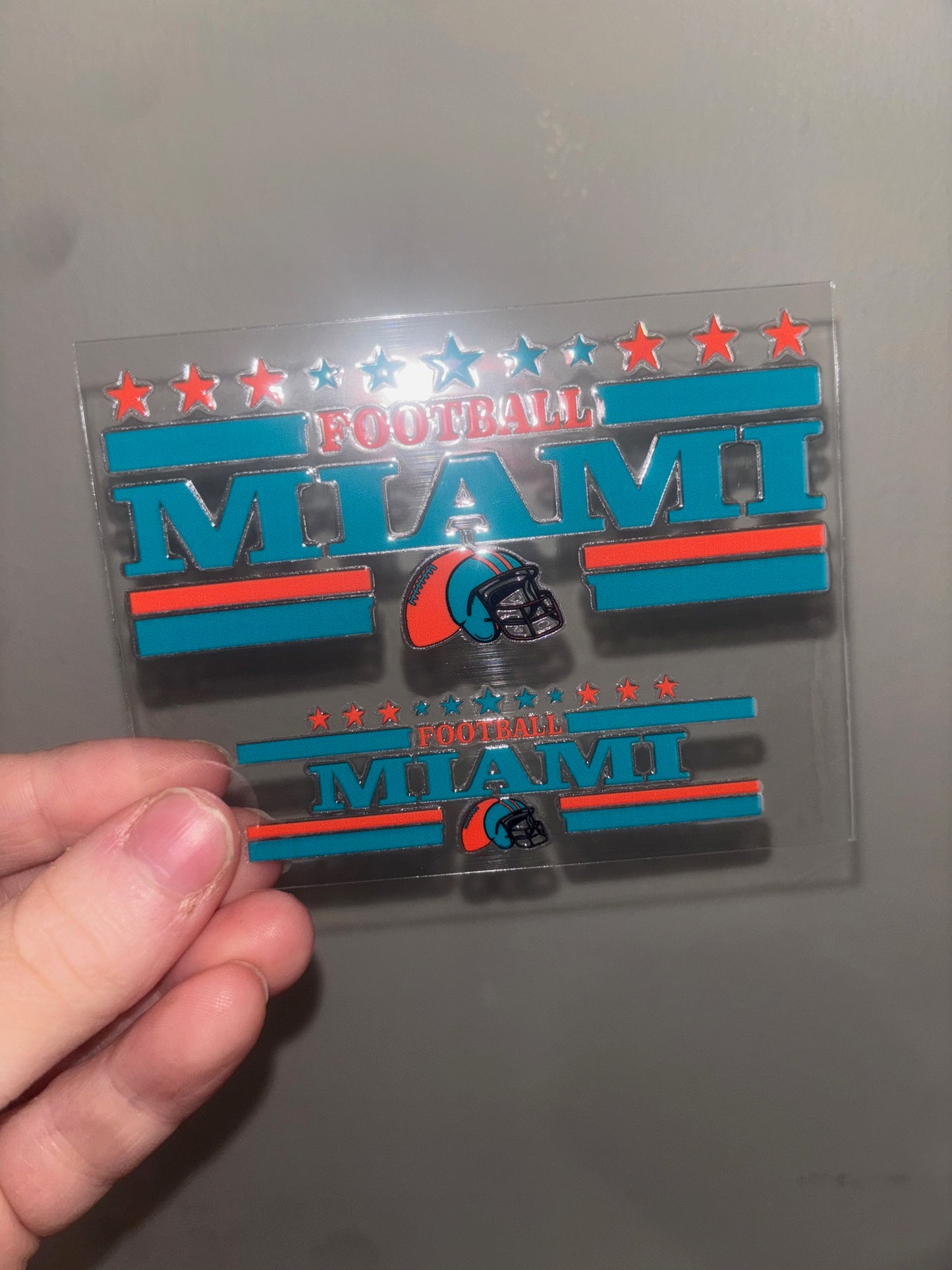 Football Miami Mini Wrap