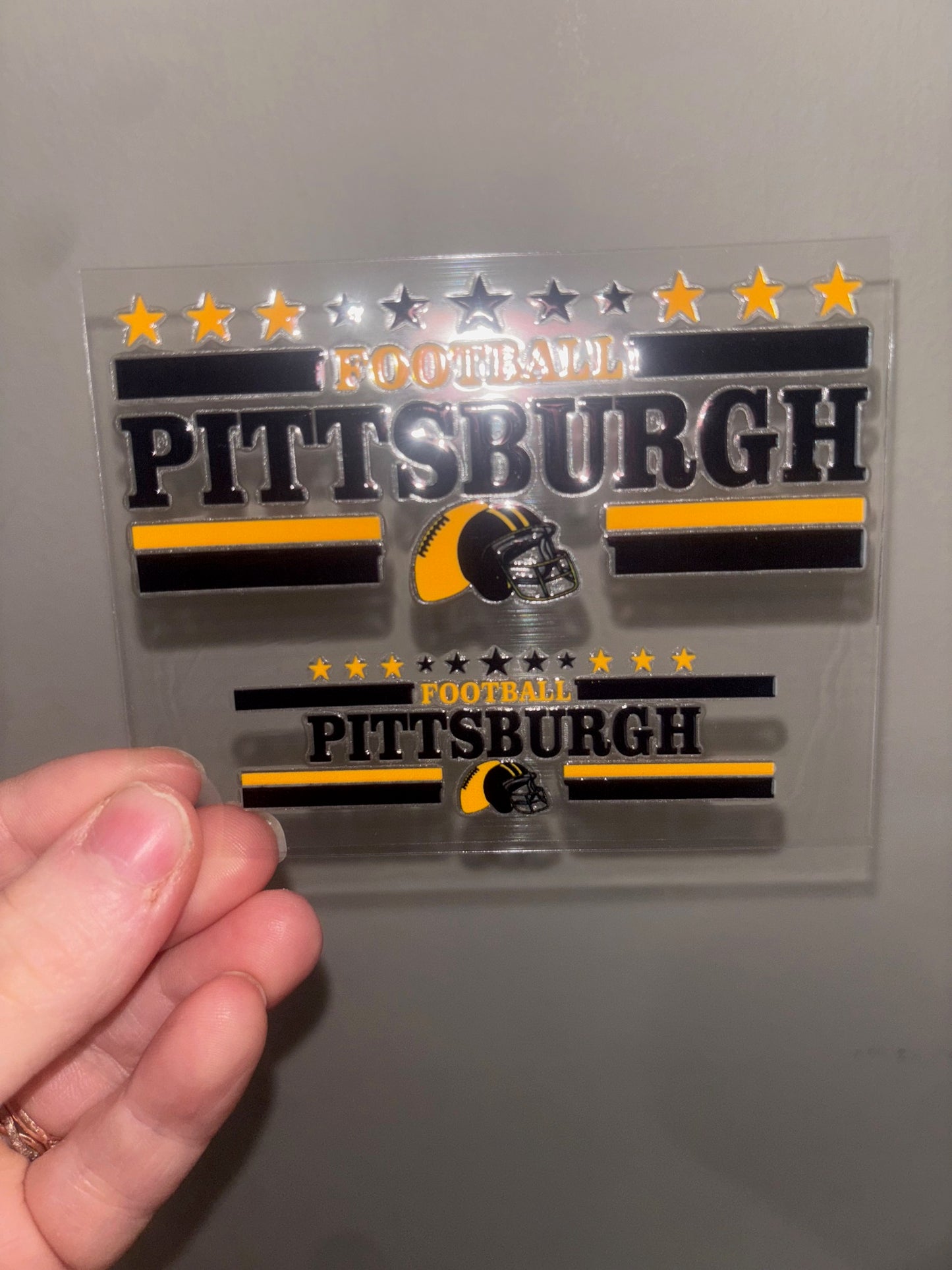 Football Pittsburg Mini Wrap