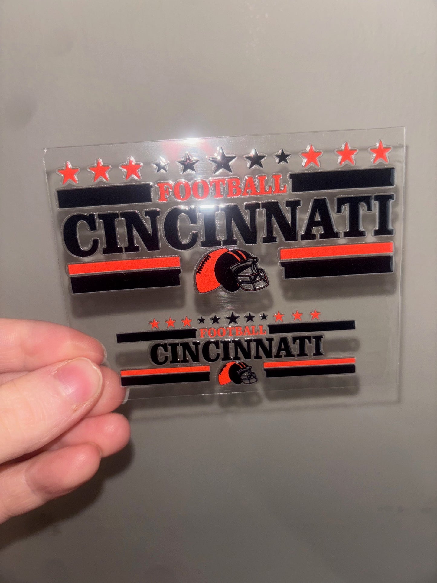 Football Cincinnati Mini Wrap