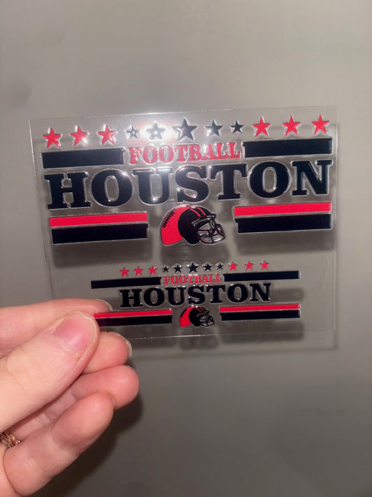 Football Houston Mini Wrap