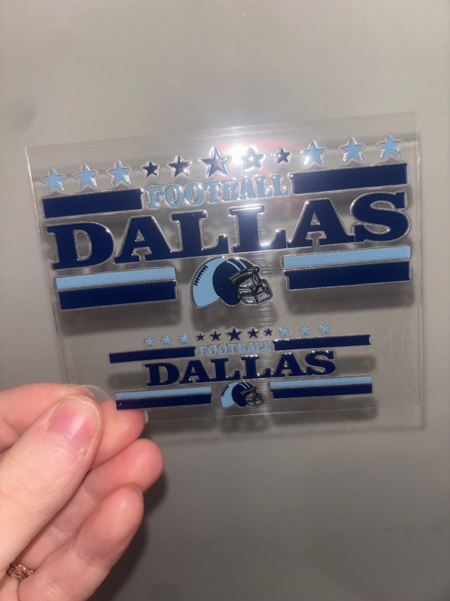 Football Dallas Mini Wrap
