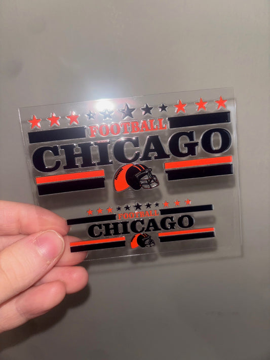 Football Chicago Mini Wrap