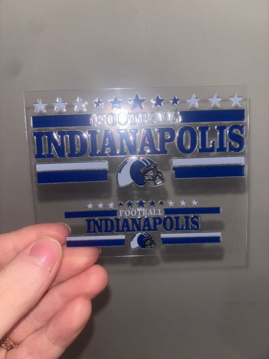Football Indianapolis Mini Wrap