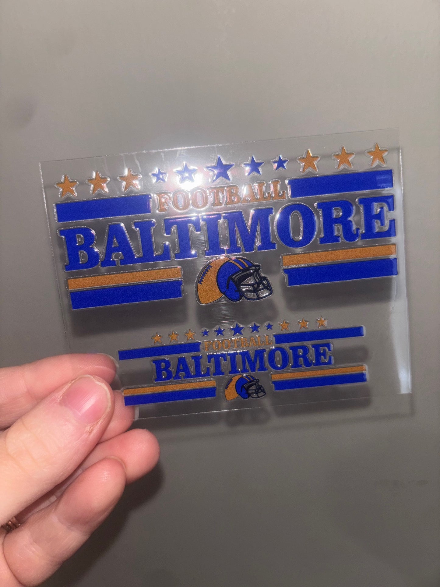 Football Baltimore Mini Wrap