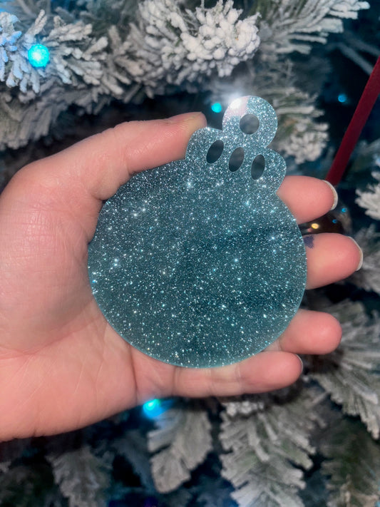 Light Blue Ornaments