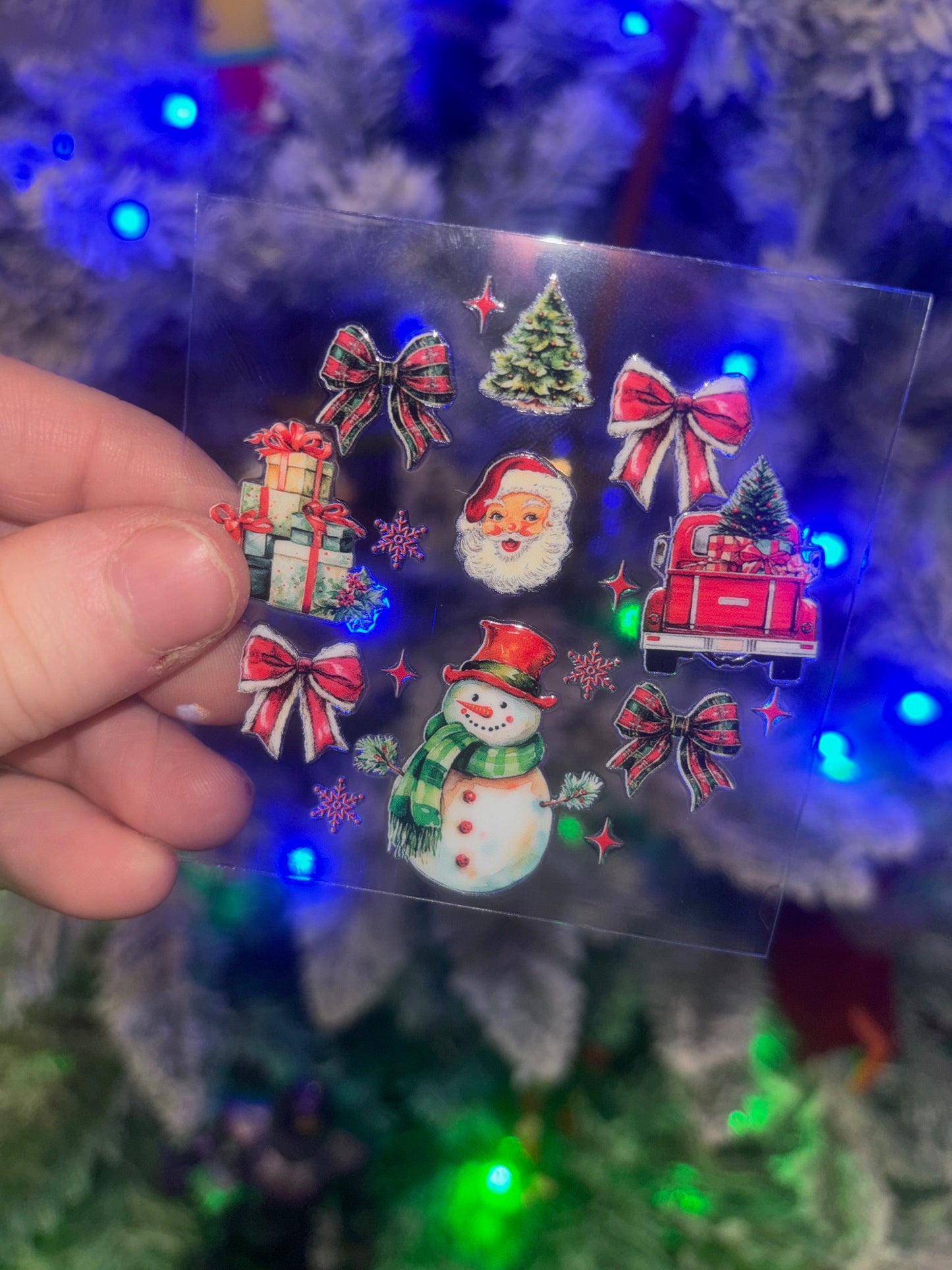 Christmas Ornament Decal 1