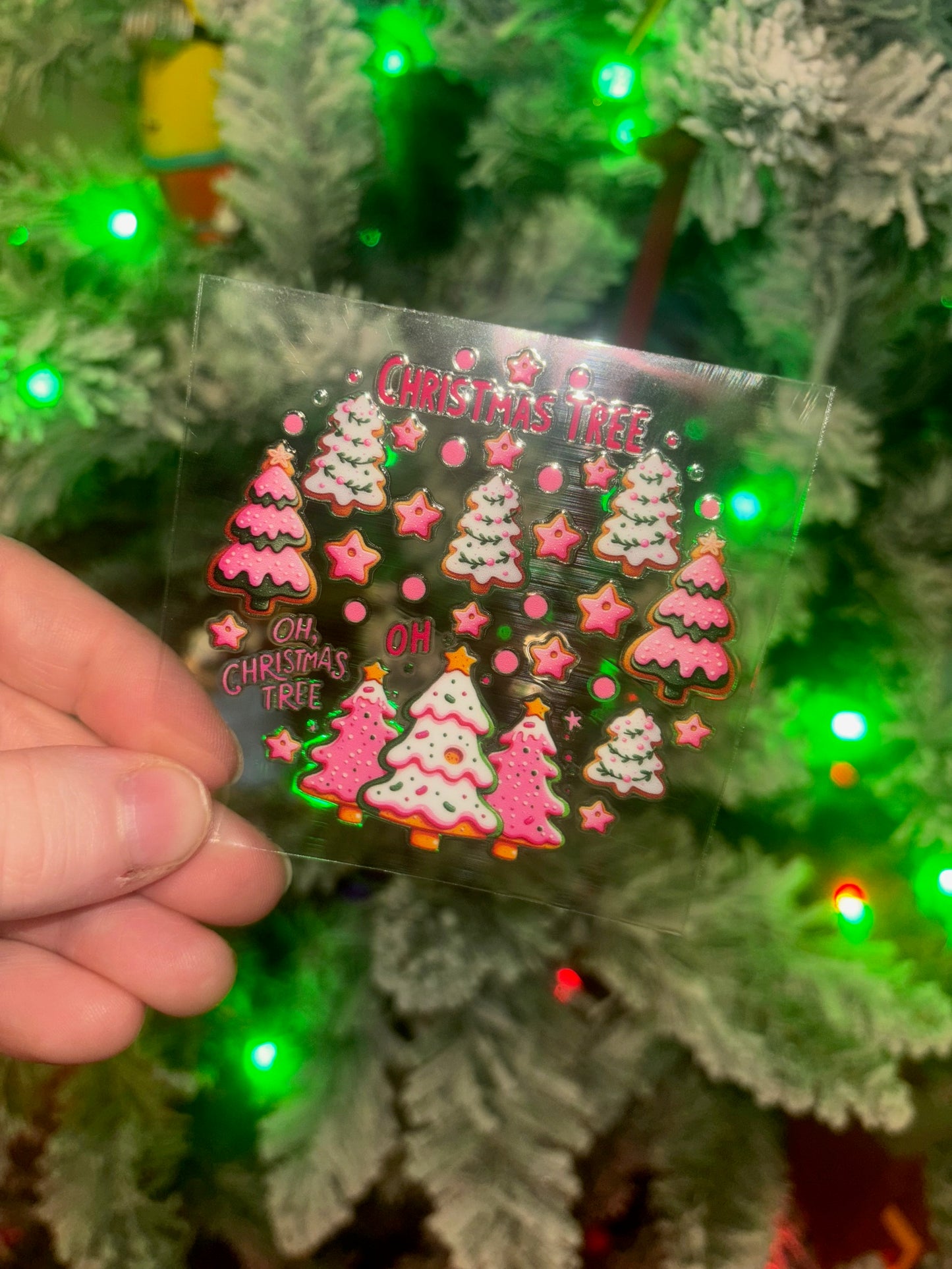 Christmas Trees Decal