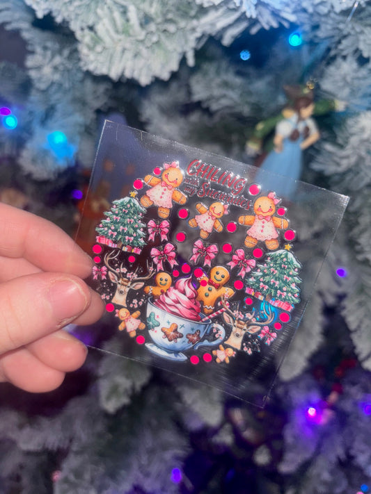 Gingerbread Christmas Decal 2