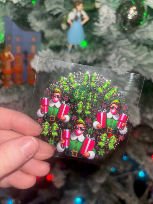 Buddy Christmas Decal 1