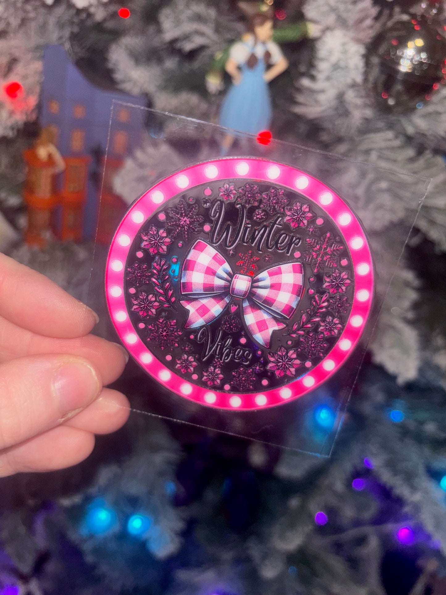 Winter Wishes Christmas Decal