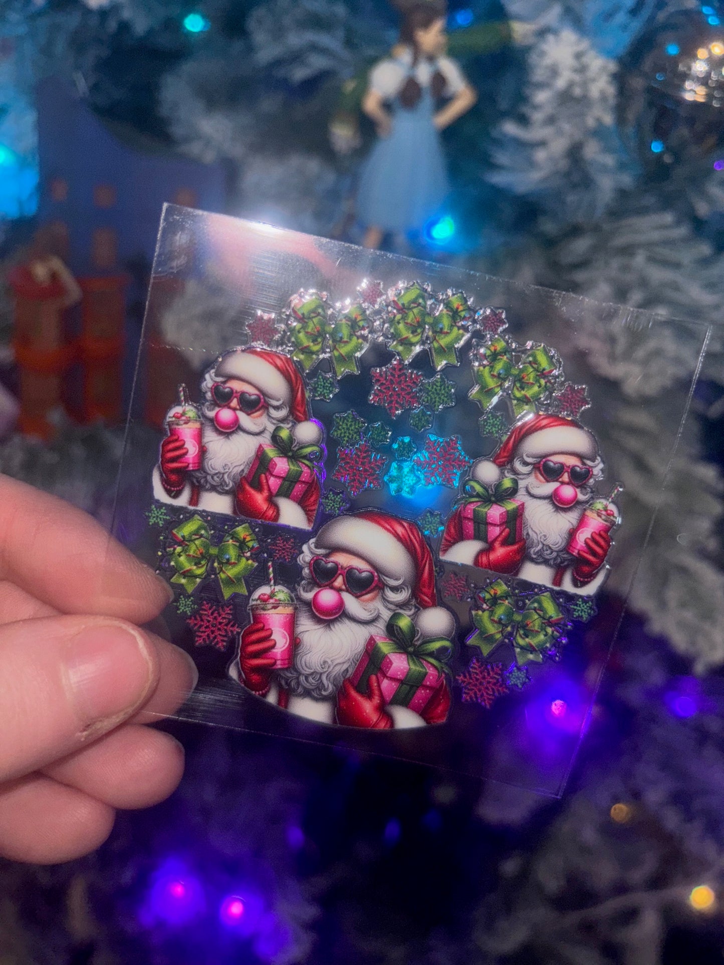 Santa Christmas Decal 1