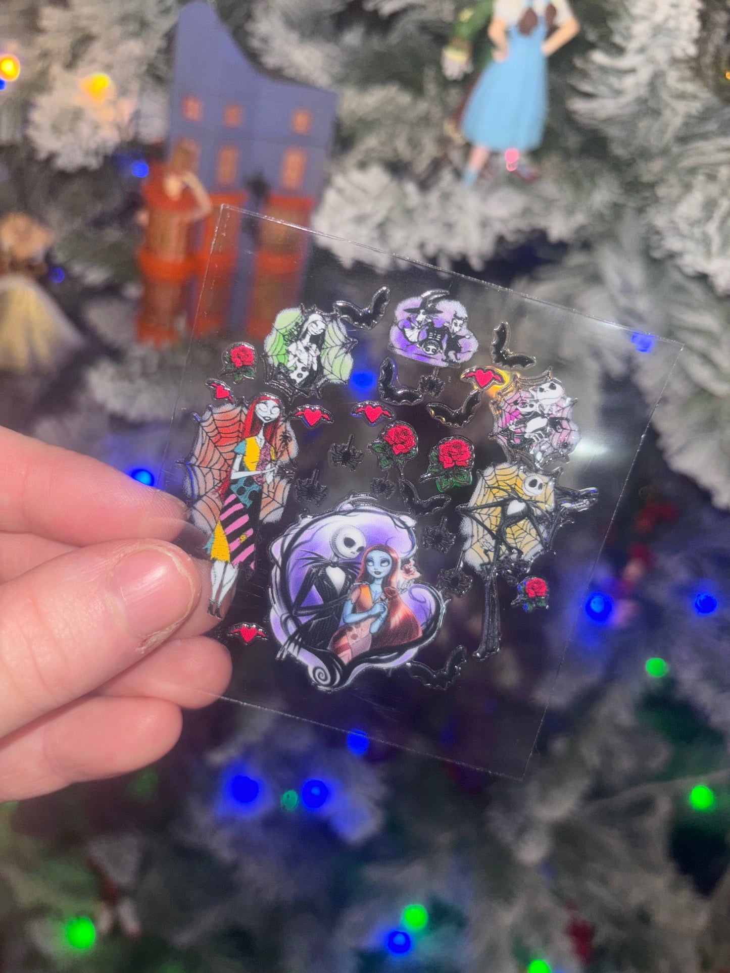 Bone Guy Christmas Decal 2