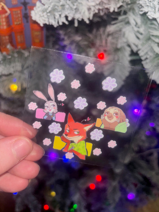 Animals Movie Ornament Decal