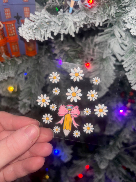Pencil Ornament Decal
