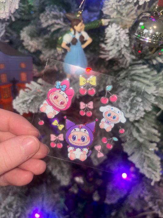 Anime Ornament Decal 2