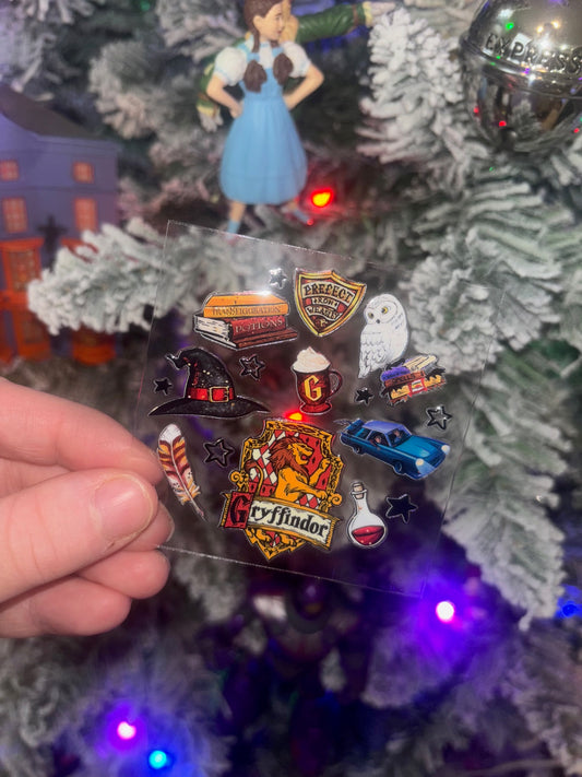 Wizard House Ornament Decal 1