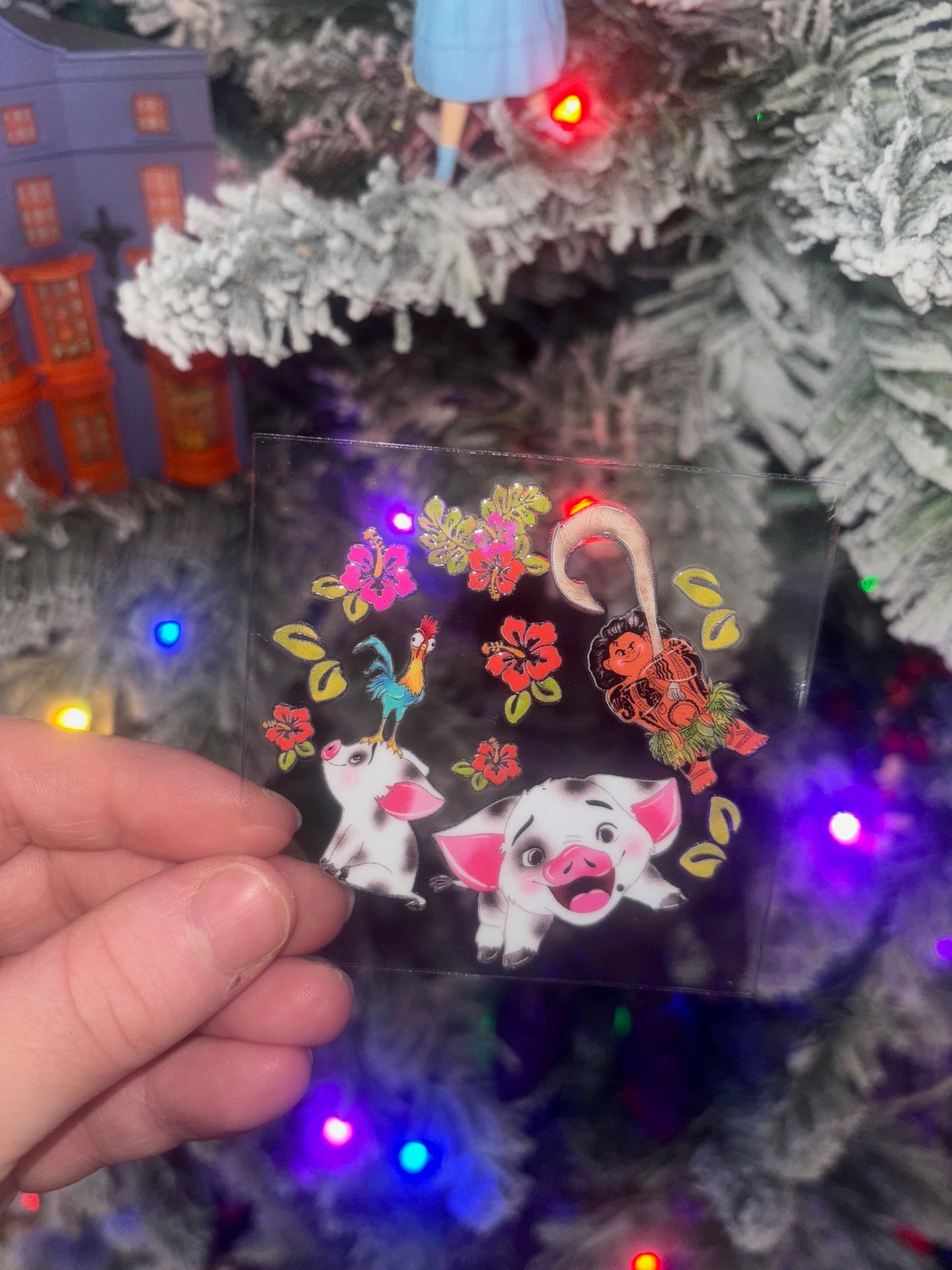 Ocean Princess Ornament Decal