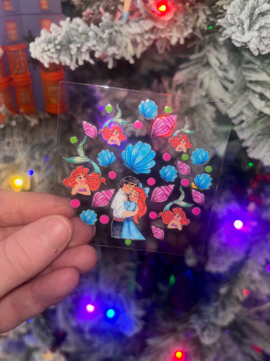Mermaid Princess Ornament Decal