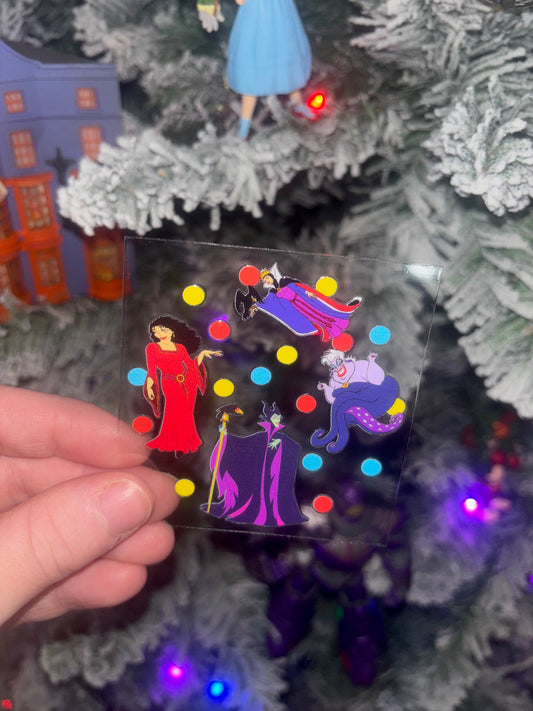 Villain Ornament Decal