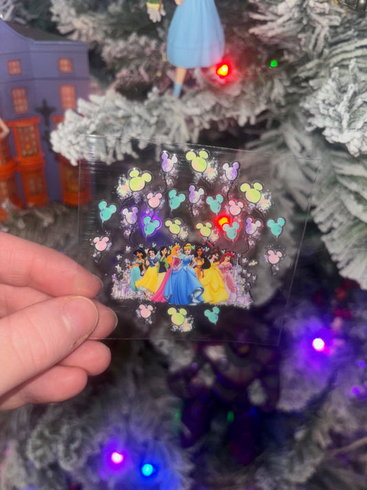 Princess Ornament Decal