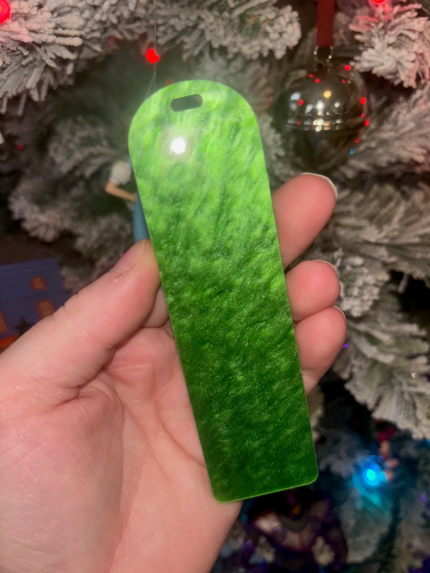 Green Bookmark