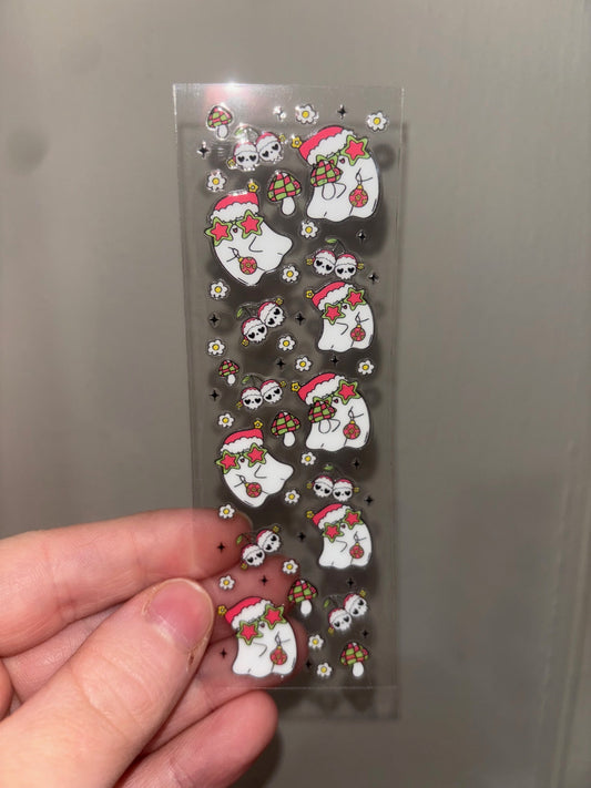 Christmas Ghost Pen Wrap
