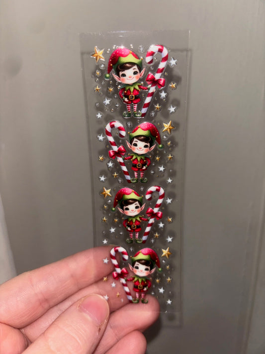 Elves Christmas Pen Wrap