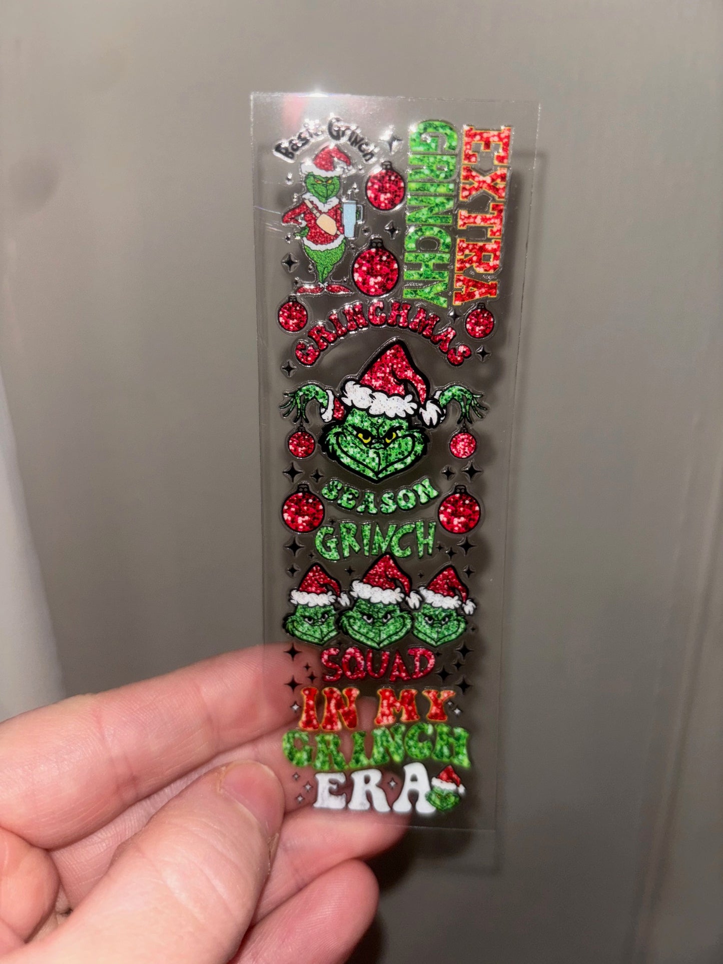 Green Guy Christmas Pen Wrap 6