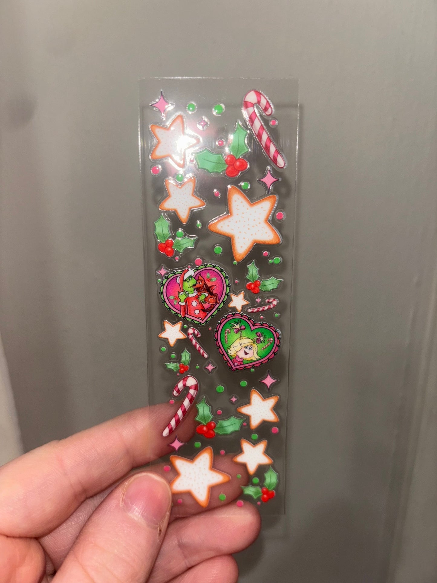 Green Guy Christmas Pen Wrap 3