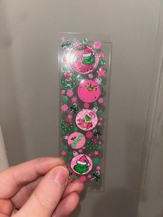 Green Guy Christmas Pen Wrap 4