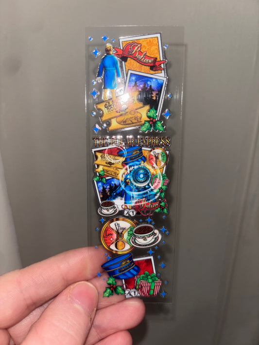 Train Christmas Pen Wrap