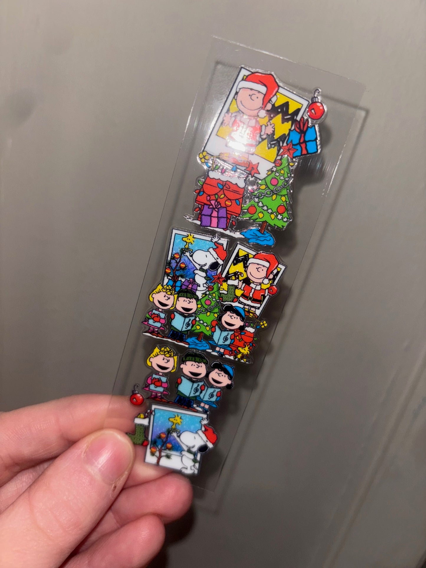 Brown Christmas Pen Wrap 2